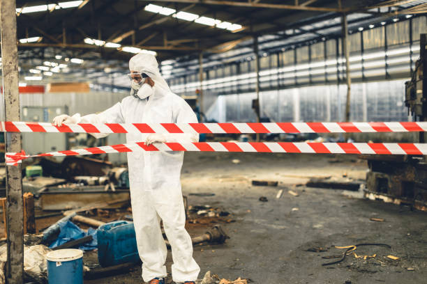 Professional Odor Removal technician working in Red Rock, TX